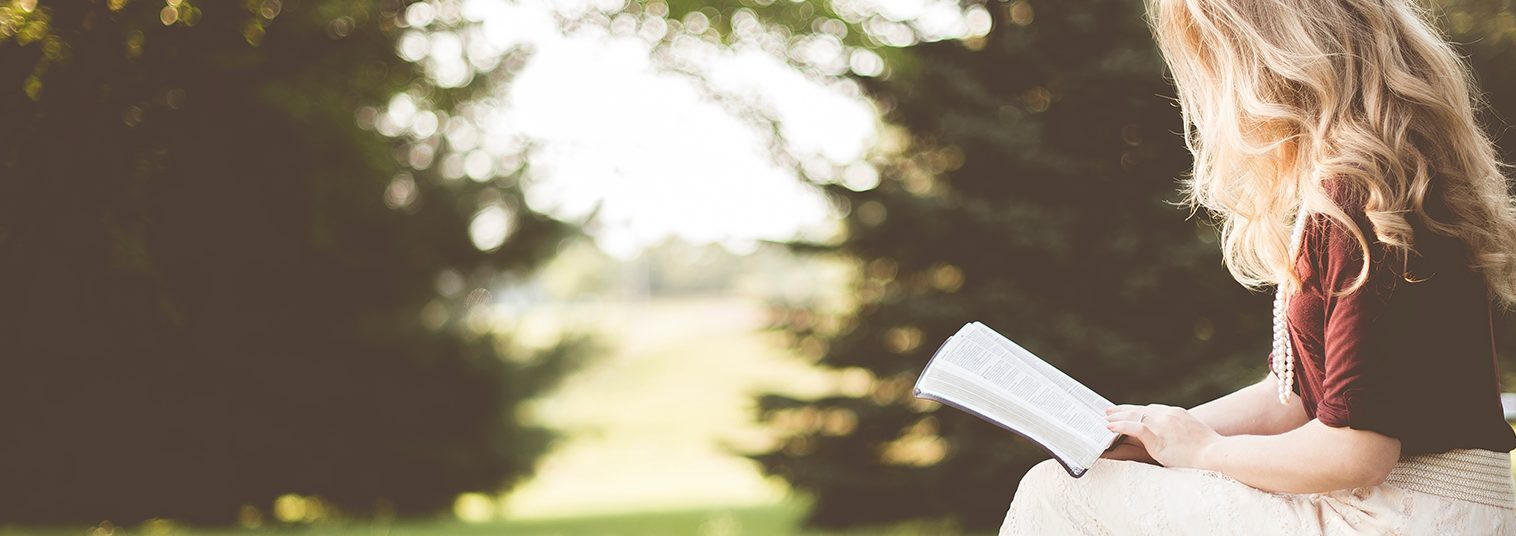 Estudiando en parque